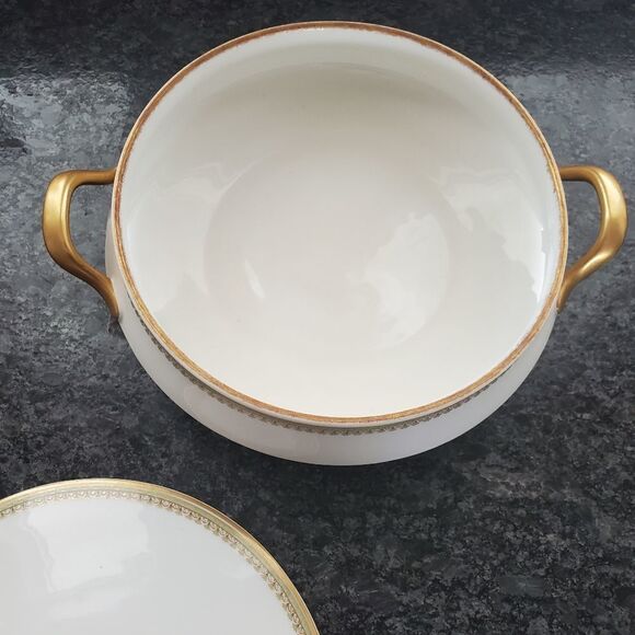 VINTAGE Haviland Schleiger #629 Soup Tureen/serving Bowl - Picture 4 of 7